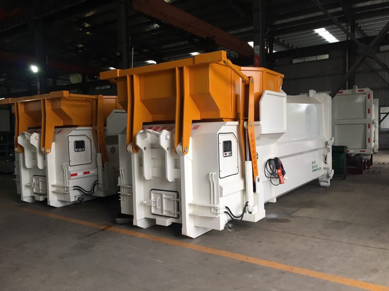 整体移动式垃圾压缩机