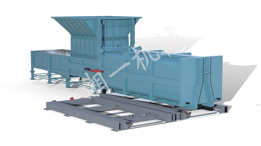 水平分体式垃圾压缩机